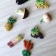 Set of Vallauris fruit and vegetable knife holders
