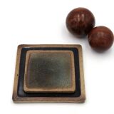 Stoneware trivet by Pierre Digan, La Borne, 1960s