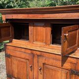 Old 18th century 2-part solid oak dresser