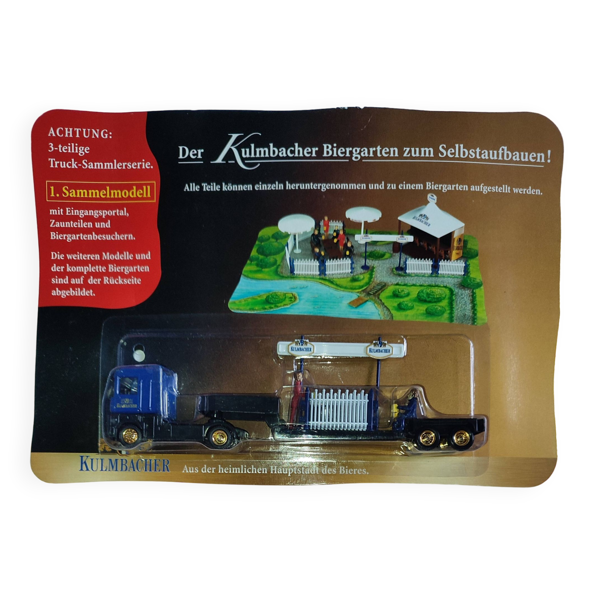 “Renault Magnum” flatbed truck & beer garden – collector’s series