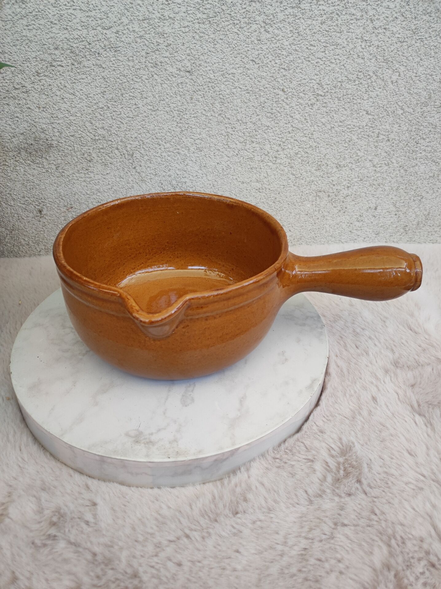 Old terracotta stove