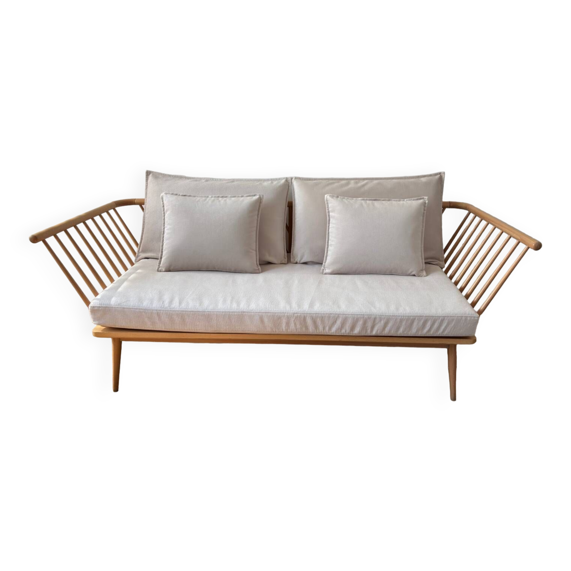 Garden furniture, vintage interior sofa bench