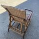 Chaise longue rotin