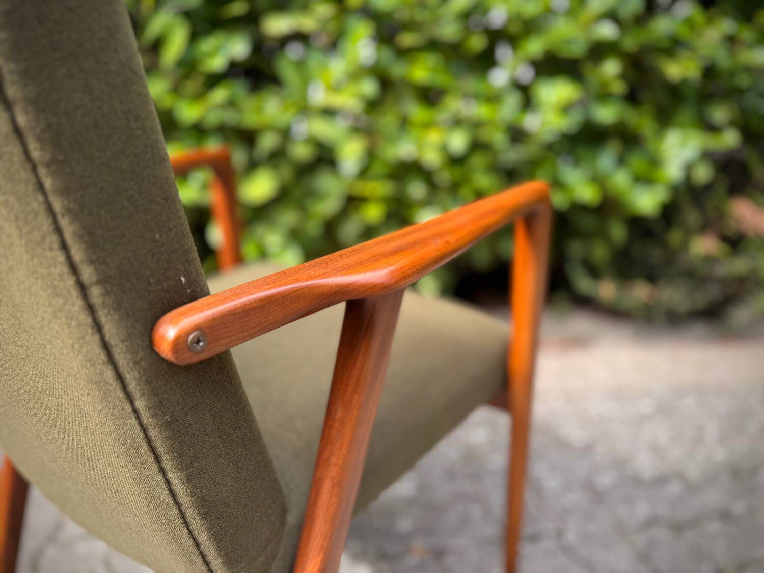 Fauteuil suédois Mobel Design en palissandre, 1950