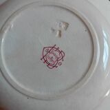 X7 earthenware soup plates Choisy le Roi