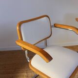 Paire de fauteuils Cesca B64 par Marcel Breuer