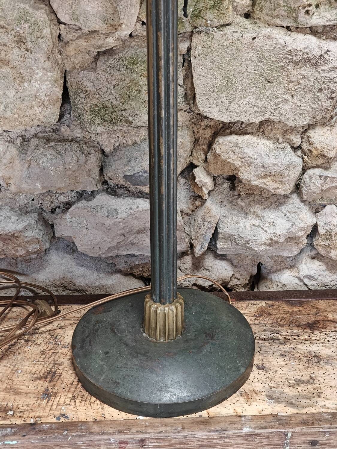 Art Deco P.Fargette table lamp
