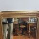 Miroir Louis Philippe doré ancien 119x81cms