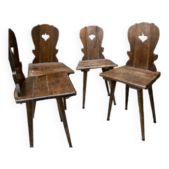 Solid wood chairs