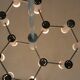 Midcentury design pendant lighting by Gaetano Sciolari