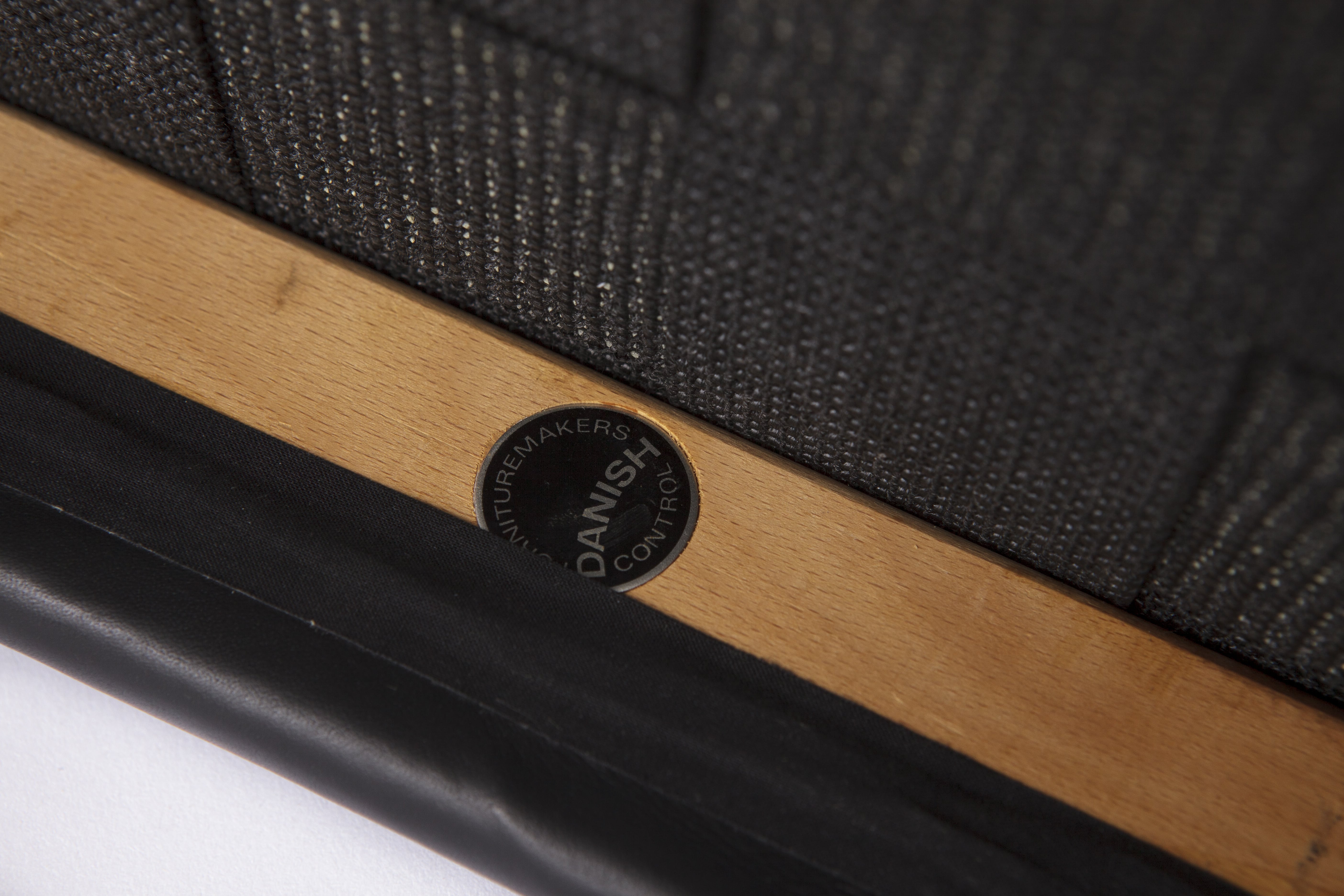 Mid century Rosewood dining chair with leather seat by Niels O. Møller for J.L. Moller