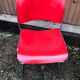 David Rowland red chair for Seid International Design