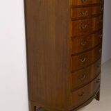 Large Nutwood Chest of Drawers by Ole Wanscher, 1940's