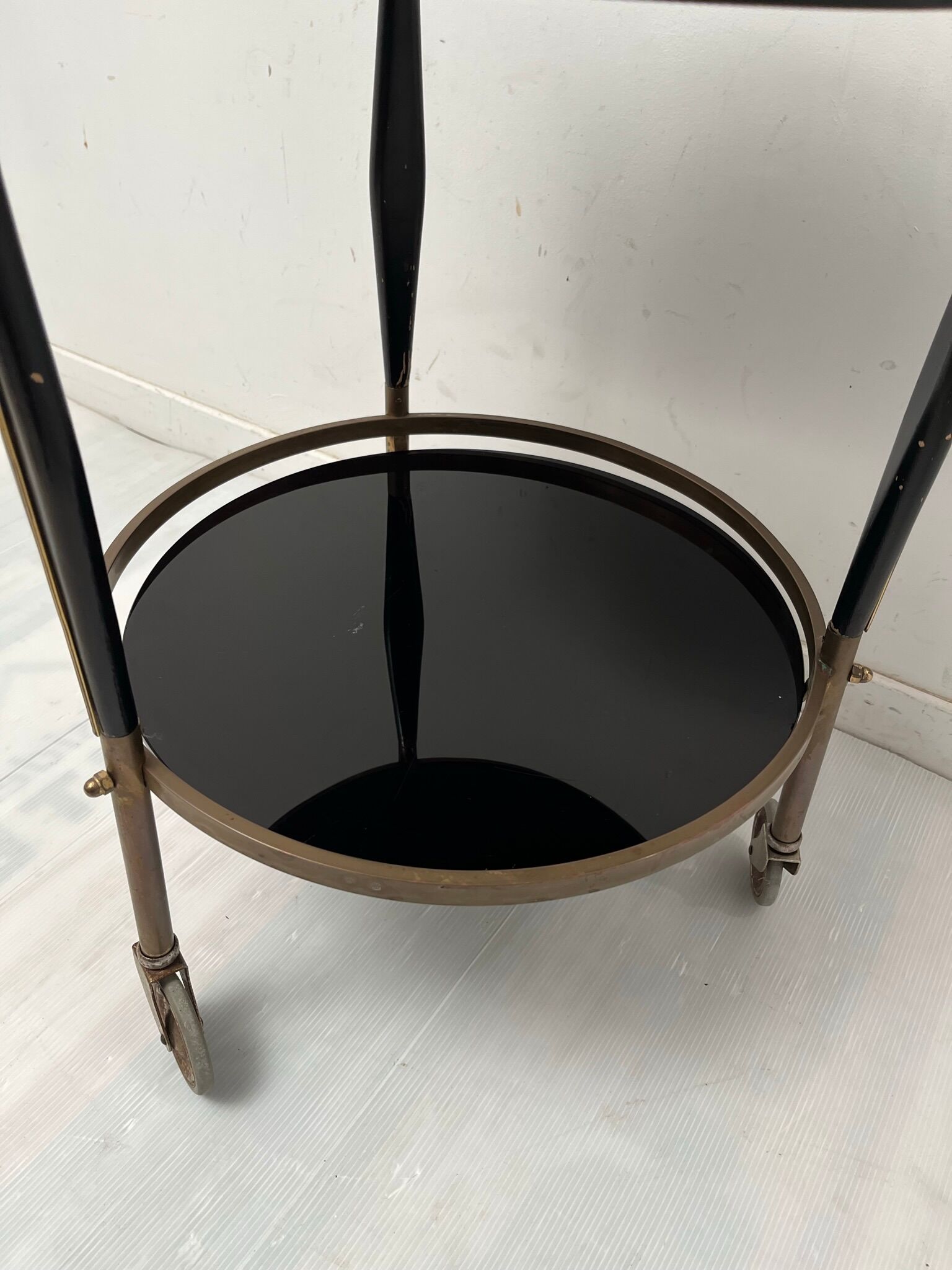 Service bar trolley from the 50s