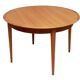 1960s round diningtable in cherrywood from LÜBKE