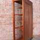 Antique Biedermeier Display Cabinet in Spruce, 1830s