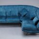 Corner sofa by marco zanuso (1916-2001) published by arflex