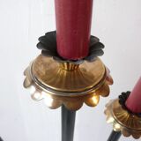 Lamppost in candlelight 50s vintage 1950 to restore