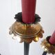 Lamppost in candlelight 50s vintage 1950 to restore