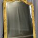 Mirror period XIXth Napoleon III, gilding gold leaf, very good condition
