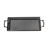 Plate Mathieu Matégot perforated metal