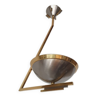 Suspension en forme de quinquet années 60/70