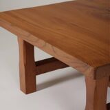 Solid wood coffee table