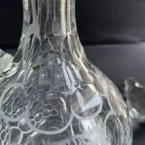 Ewer carafe – Blown and cut crystal