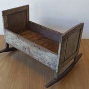 Old, antique cradle.