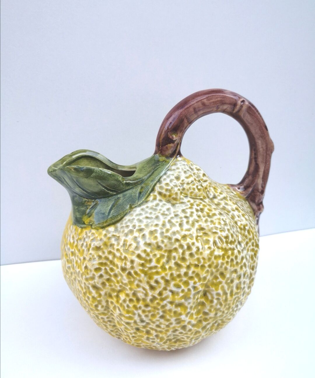 Vintage pitcher citrus slurry