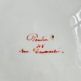 Série de 13 assiettes en porcelaine de Paris, d’époque fin XIXème