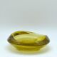 Bright Yellow Murano Sculptural Bowl , perfect to decorate your coffee tables !