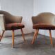 2 armchairs published by Thonet, 1960