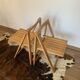 Suite de 4 chaises pliantes