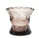Vase Art Déco, cristal, Moser, Tchécoslovaquie, années 1930