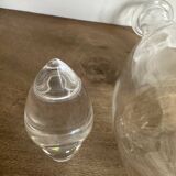 Vintage drop-shaped carafe