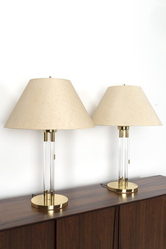 Lampes de table grandes, ensemble de 2