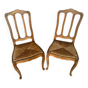 Paire de chaises Art