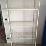 Vintage metal shelf.