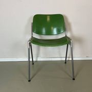 DSC 106 chair Piretti Castelli 1970s vintage Italy green
