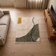 Traditional handmade Berber rug 1.5/2.5 m