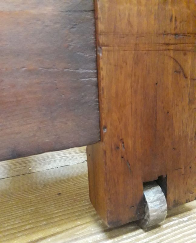 Louis philippe bed in walnut