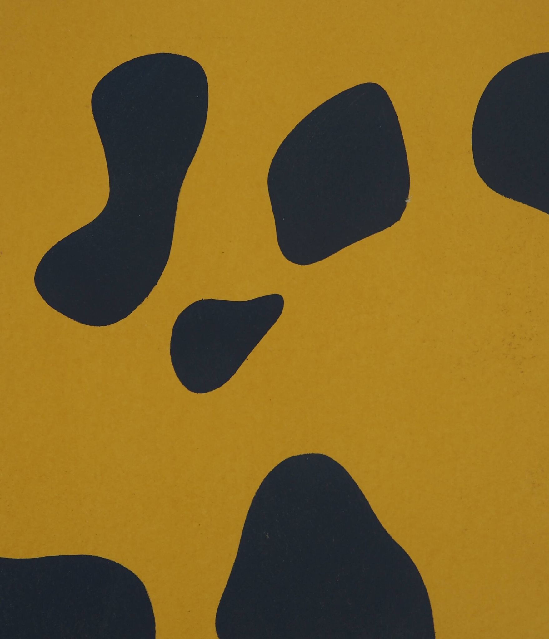 Jean arp : configuration - pochoir original