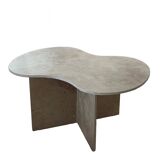Table basse nuage travertin