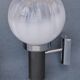 Three vintage wall lamps mazzega opalescent murano italy, year 70
