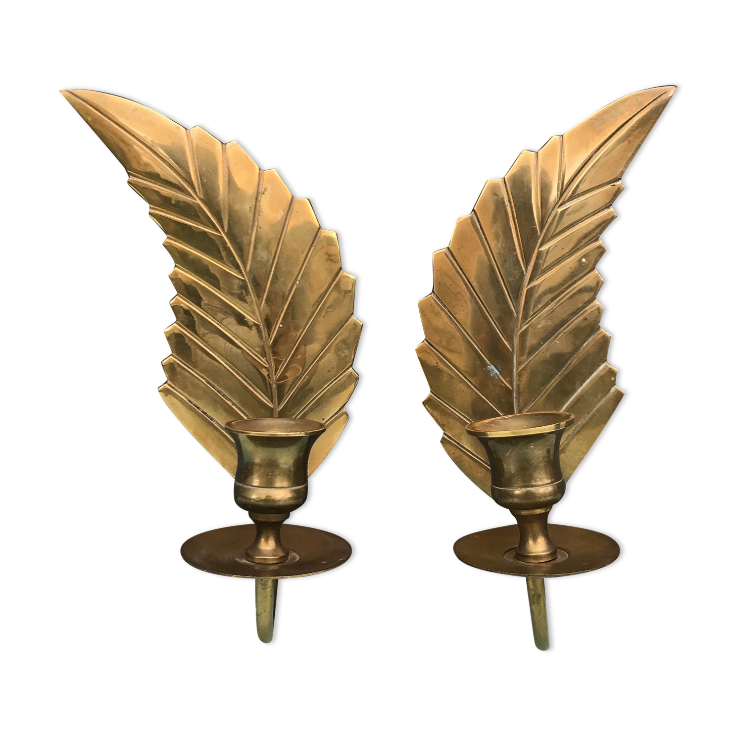 Pair of wall candlesticks