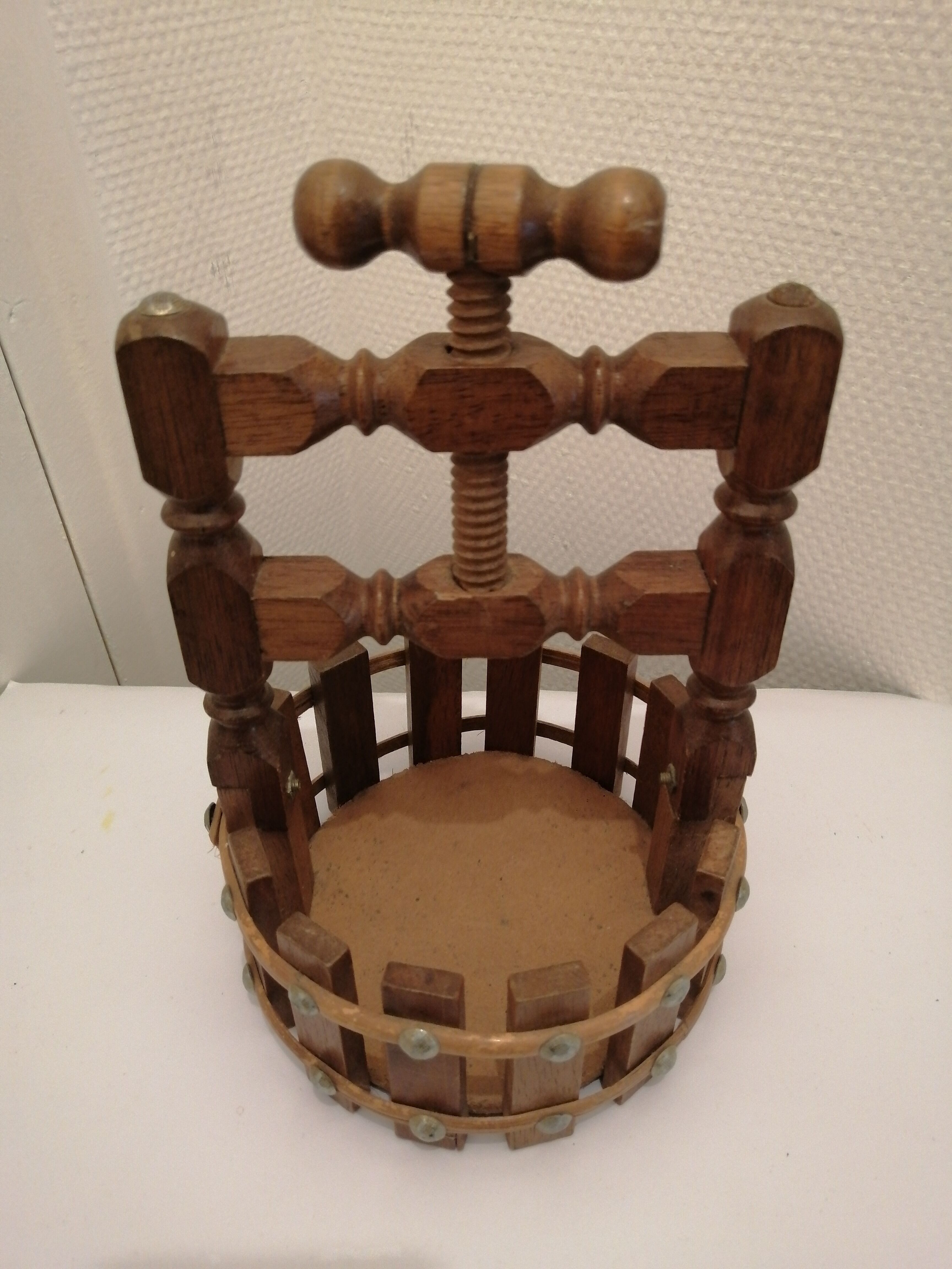 Old nutcracker and walnut presoir