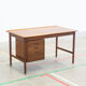 Säffle Möbelfabrik vintage walnut desk