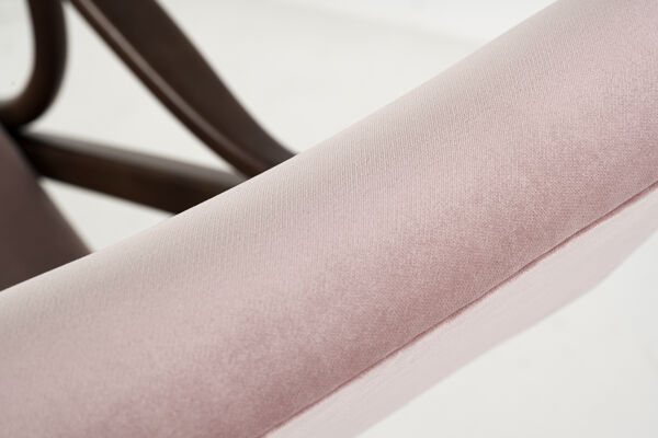 Rocking chair en bois courbé de TON, années 1960