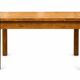 Table de ferme ancienne en chêne massif 120 cm